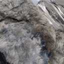 Faux Fur Throw Blanket, 1000GSM Fluffy Soft Bubble Blanket for Couch Bed, Cozy Plush Warm and Thick Blanket, Fuzzy Rabbit Throw for Living Room Bedroom 80''*90'' Tie-dye Grey (Queen)