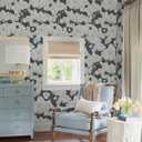 Simon&Siff Modern Forest Tree Wallpaper Peel and Stick 17.3x480in
