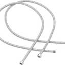 40" Length Faucet Supply Lines 3/8" Comp x M10 Male Connector Line Braided Stainless Steel Nylon Sink Hose Extension for Bathroom Kitchen Faucet 2Pcs (1 Pair)