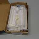 10 Pack Polished Gold Cabinet Pulls 5 Inch/128mm Hole Center Zinc Alloy Polished Brass Drawer Dresser Handles Shiny Gold Kitchen Cupboard Bathroom Furniture Hardware