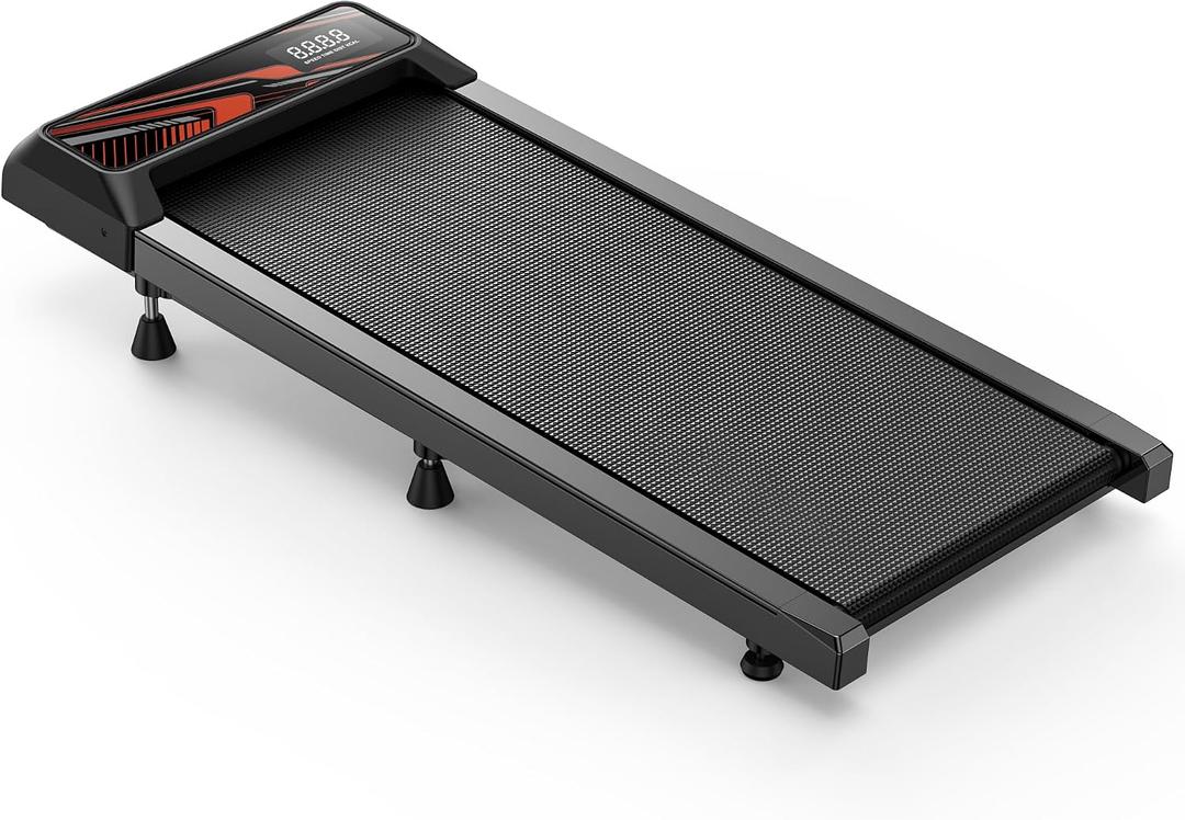 Walking Treadmill Pad with Adjustable 8% Incline for Home Office
Quiet 2.5HP motor, 265 lb capacity, 0.6-4 MPH speed, 15 x 35.4 in belt, compact for small spaces