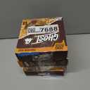 4 x GHOST PROTEIN BAR, CHOCOLATE CARAMEL Flavor, 20G Protein, 2G Sugar, 4 Dual-Bar Packs, 9.2 oz, Best By 10/29/26