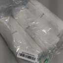 20 Gallon Large Drawstring Trash Bags Fit 20-21 Gal, 120 Counts Heavy Duty Tall Kitchen Garbage Liners, Large Trash Bags Size Chart for Home, Office, Outdoor Lawn and Leaf Bags, White