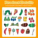 Very Hungry Caterpillar Banner Back to School Decorations Fiesta Birthday Party Decorations Wall Decor for Family Kindergarten Classroom
