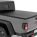 Rough Country Soft Roll-Up Truck Bed Cover for Jeep Gladiator (2020-2025) - Fits 5' (60.3") Bed, Weatherproof Tonneau Covers