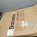Babelio No Bottom Bar Baby/Dog Gate for Stairs, 28" H, 27.5-40.6" W, White