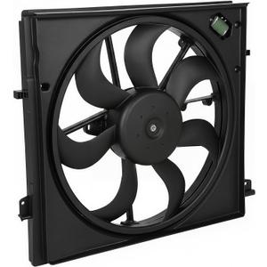 620-473 Radiator Cooling Fan Assembly Fits for 2017-2021 Nissan Rogue Sport L4 2.0L Replace OE 620473 214816MA0A 21481-6MA0A 214816MA0B