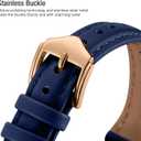 WFEAGL Leather Band Compatible with Apple Watch Bands for women | 41mm 40mm 38mm 42mm(series 11 10), Top Grain Leather, Slim & Thin, iWatch Bands SE 3 2 1, Series 11 10 9 8 7 6 5 4 3 2 1