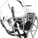 Schutt Youth F7 LX1 Football Helmet, EGOP NB VC Facemask Attached, Medium, White