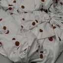 Berkshire Blanket Peanuts Fitted Sheet Full Size(Only), Cute Character Snoopy Microfiber Sheet with Deep Pocket, Soft and Breathable, Snoopy Football Fun Sheet White