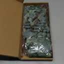 6 Pcs 27" Eucalyptus Stems Greenery Stems Eucalyptus Leaf Spray in Green Silk Plastic Plants Floral Artificial Plants for Home Party Wedding Decoration