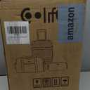 Coolife Luggage Set Suitcase Carry On Luggage PC Hardshell Luggage TSA Lock Spinner Wheels Telescopic Handle (3 piece set (DB/TB/20), White)