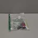 for Airpods Pro 3 Case with Lock Clip, Rugged Apple Airpods Pro 3rd Generation Cover 2025 Men Women, Armor Shockproof iPod Pro3 Gen Protective Hard Shell with Carabiner&Cleaner kit, Black/Red