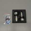 SEALIGHT H10 9145 LED Fog Light Bulbs, 44000LM Super Bright 9145 9140 H10 Fog Lights LED Bulb 6500K White, Plug & Play, Canbus Ready for Cars, Trucks, SUVs, Pack of 2