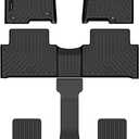 Auxko All Weather Floor Mats Fit for Kia Sorento Hybrid 2026 2025-2021(Include PHEV 22-26) TPE Rubber Liners Sorento Hybrid Accessories Set All Season Odorless Anti-Slip Floor Mats