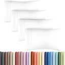 King Pillow Cases Set of 4 - Ultra Soft Hotel Quality Pillowcase Covers - Comfy, Cozy & Wrinkle Free - Shrinkage and Fade Resistant - Machine Washable Pillow Protectors - 4 Piece Set - Antique White