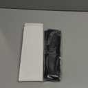 2 Pack Flexible Kitchen Stove Gap Covers, Silicone Gap Fillers Between Counter and Stovetop, Oven, Washer, Dryer, Easy to Wipe, Food Grade (Black, 21 Inches)