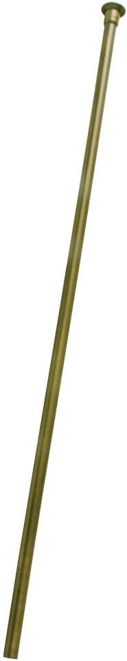 Kingston Brass Showerscape CF38203 Complement 20-Inch X 3/8-Inch Diameter Flat Closet Supply, Antique Brass