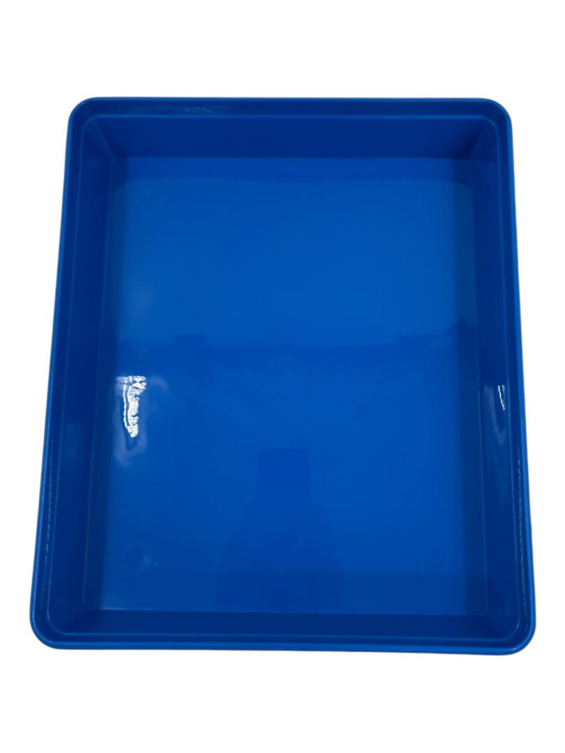 Plastic Art Trays,13 Pack Activity Plastic Crafts Tray, 10in x 12in Size,Multicolor Kids Organizer Tray Serving Tray for DIY Projects,Beads,Painting,Jewelry, Assorted 