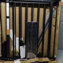 29.4-78" Extra Wide Baby Gate, Long Dog Gates Indoor for Doorways Stairs, Essential Large Safety Gate for Child Toddler with Anti-Trip Pedal, Adjustable Pet Gate, 28" Tall 3 Metal Panels Black