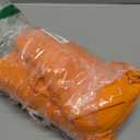 Homaxy 100% Cotton Waffle Weave Kitchen Dish Towels, Ultra Soft Absorbent Quick Drying Cleaning Towel, 13 x 28 Inches, 4-Pack, Orange