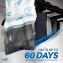 DampRid Lavender Vanilla Hanging Moisture Absorber, 16 oz., 3 Pack - Eliminates Musty Odors for Fresher, Cleaner Air, Ideal Moisture Absorbers for Closet, Blue, Small