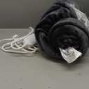 Electric Blanket Heated Full, Soft Flannel 72"x84" Heating Blanket with 8 Hours Auto Off 10 Fast Heating Levels Machine Washable Sherpa Heated Blanket with Overheating Protection (Gray)