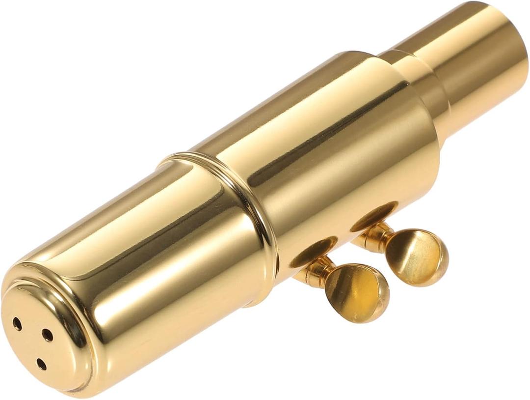 Sax Metal Cap Saxophone Replacement Parts Precision Tuning Metal Mouthpiece for Musicians