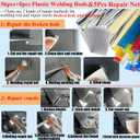 220W Plastic Welder,2 in 1 Plastic Welding Kit 1000PCS Hot Staples Plastic Repair Kit With 100PCS Plastic Welding Rods Car Bumper Repair Kit for Most Plastic Repair