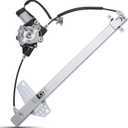 YHTAUTO Rear Power Window Regulator Passenger Side with 2-Pin Motor Assembly for Nissan Titan 2004-2015 Extended/Crew Cab Pickup, Armada 2005-2015 Sport Utility, Pathfinder Armada 2004 Sport Utility