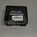 Bladeon Knife Sharpener, Rolling Knife Sharpener with Diamond & Ceramic Abrasives and 15/20 Magnetic Angle Guide for Kitchen, Chef & Outdoor Knives