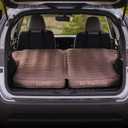 Luno AIR Base Mattresses - SUV Air Mattress for Car Camping w/ 12v Electric Pump, Durable 200D Oxford Fabric, Two Head Support Straps & Repair Patch - Car Camping Mattress that Fits All Compact SUVs