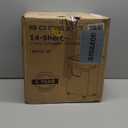 BONSEN 14-Sheet Paper Shredder for Home Office, Heavy Duty Cross Cut Shredder with 5.3 Gal Pullout Bin, Quiet Shredder for CDs/Credit Card/Staple, P-4 Security, Anti-Jam System