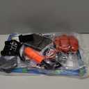 Kids Indoor Basketball Hoop - Over The Door Mini Basketball Hoop with LED Scoreboard, Lights & Sound, Includes 4 Balls - Fun Birthday for Boys & Girls Ages 3-12 to Play Anywhere (Dark Blue)