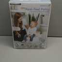 Real Feel 2-in-1 Potty with Wipes Storage, Flushing Sounds & Disposable Liners - Realistic Toilet - Easy to Clean & Assemble - Jool Baby (Pink)