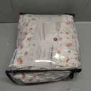 Modern Threads Silky Soft Microfiber and Wrinkle Free Sheets - Luxurious Microfiber Bed Sheets Includes Flat Sheet, Fitted Sheet with Deep Pockets, & Pillowcases Ivory, Full (17 Roses on Ivory)