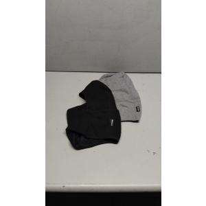 Ski Mask Balaclava Cold Weather Warm and Fleece Face Mask Neck Warmer Full Face Mask for Men&Women, Set Of 2, Black And Grey, One Size