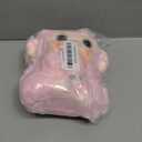 8inch Monkey Stuffed Animal with Banana, Soft Brown Monkey Plushie Toy, Birthday Xmas Gift for Kids (Pink)