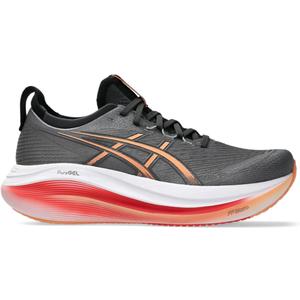 Asics Men's Gel-Nimbus 27 Running Shoe (8 Wide, Carbon/Mojave)