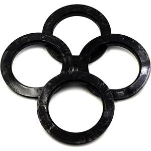 78.1 to 108 Hub Centric Rings, Black Plastic Hubcentric Rings Compatible with Chevy Silverado Tahoe GMC Sierra 1500 Yukon XL, Pack of 4
