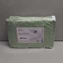 Hotel Sheets Direct 4 Piece Bed Sheet Set Queen Size, 100% Viscose Derived from Bamboo Sheets Set with 2 Pillowcases, Cooling & Breathable Luxury Bedding, Moisture-Wicking & Silky Soft, Light Green