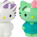 Silver Buffalo Sanrio Hello Kitty Halloween Ceramic Salt and Pepper Shaker Set, 5 L x 2 W x 3.5 H