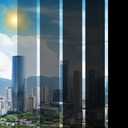 Window Film Transparent Heat Control UV Blocking, 70% VLT Window Tint for Shopfront Glass with Installation Tools, PET Material, Ideal for Stores, Glass Doors and Display Windows, 35.4Inch×196.9Inch Pack of 2