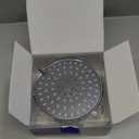 High Flow Filtered Shower Head, HOPOPRO 5 Modes High Pressure Fixed Showerhead with Filter, 2-In-1 Shower Head Filter for Hard Water, Remove 99% Chlorine, Improves Skin Hair Condition (6 Inch Silver) (Chrome Premium)