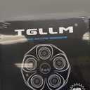 Music Boxing Machine, Interactive Punching Trainer with Boxing Gloves, Large Size Wall Mounted Electronic Boxing Target for Kids, 9 Modes & 9 Speeds (black)