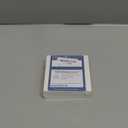 Premium White Cardstock Squares - Ultra Thick Artist Drawing Quality Eggshell Finish - For Spin Art Refill, Sketching, Charcoal, Watercolor, & Painting (5" x 5", 100 Pack)