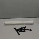 Recliner Headrest Protector-Faux Leather Headrest Covers for Recliners,Recliner Headrest Cover with Elastic Straps,Chair Headrest Cover for Recliners Protector 17 x 27 in(Beige)