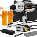 JEXUGK 180A Portable Welder Machine 110V, Handheld Small ARC Welders Soldadora with 20PCS Rods & IGBT Inverter 5 Variable Current Adjustment, Small Maquina De Soldar Portatil Gun for 3/32" Wire Rods