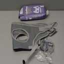 Dog Grooming Hammock Harness for Dogs & Cats with Pet Nail Clipper Trimmer - Cat Hanger Sling for Trimming Clipping Nails- Dog Hammock Restraint Bag for Small Medium Large pet  Grey S  (S ( Legs Distance : 5-12 " / Max W30lb ))