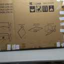 VIZ-PRO Double-Sided Magnetic Mobile Whiteboard, 60 x 48 Inches, Rolling Dry Erase Board Easel Stand on Wheels with Aluminium Frame for School Office Home 5' x 4'